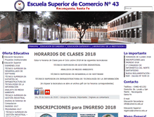 Tablet Screenshot of comercio.edu.ar